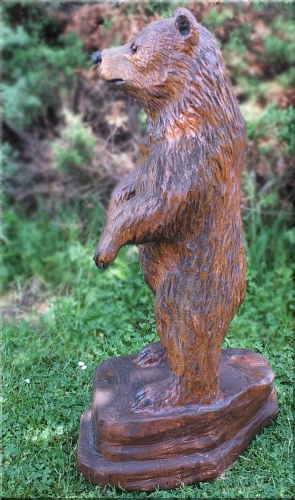 b�r holz schnitzen geschnitzt motors�ge kettens�ge